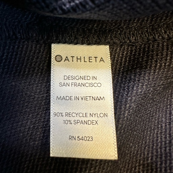 Athleta High Rise Trousers with Zip Back and Split Hem - Picture 4 of 4